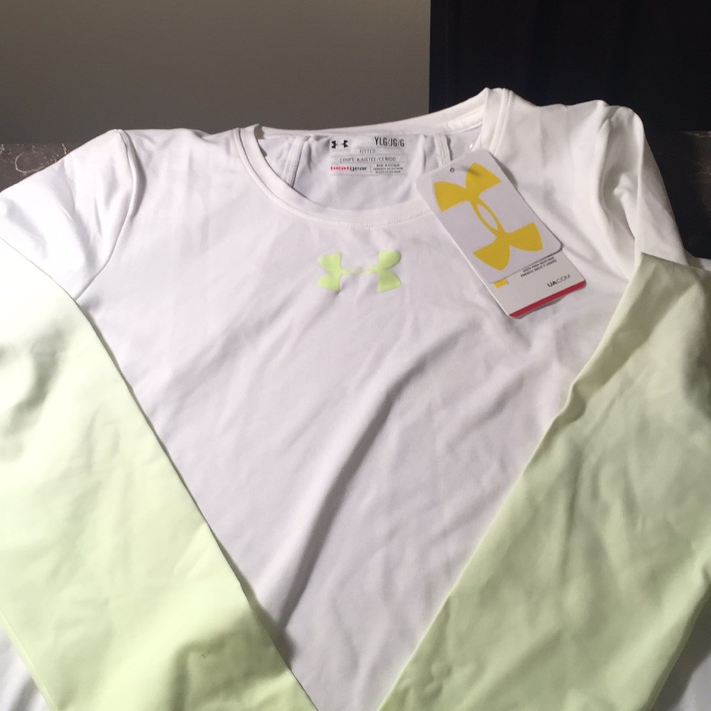 NWT  Under Armour ombré long sleeve shirt.